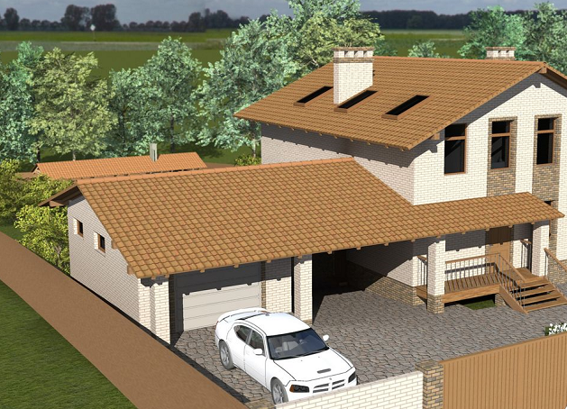Проекты домов с гаражом под одной крышей, что нужно учесть при строительстве, и как правильно эксплуатировать