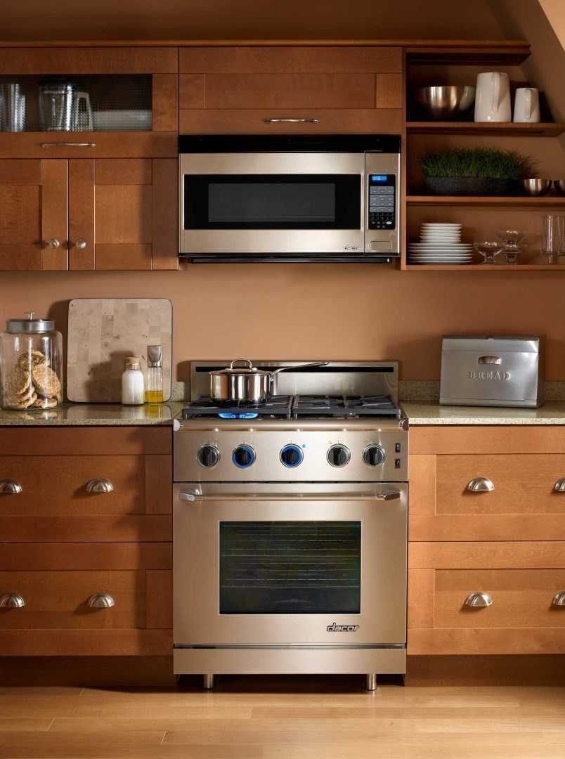 Идеи расположения техники на кухне: где разместить духовку