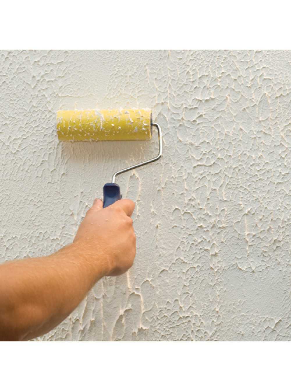 Фактурная краска для стен и особенности ее применения – советы по ремонту