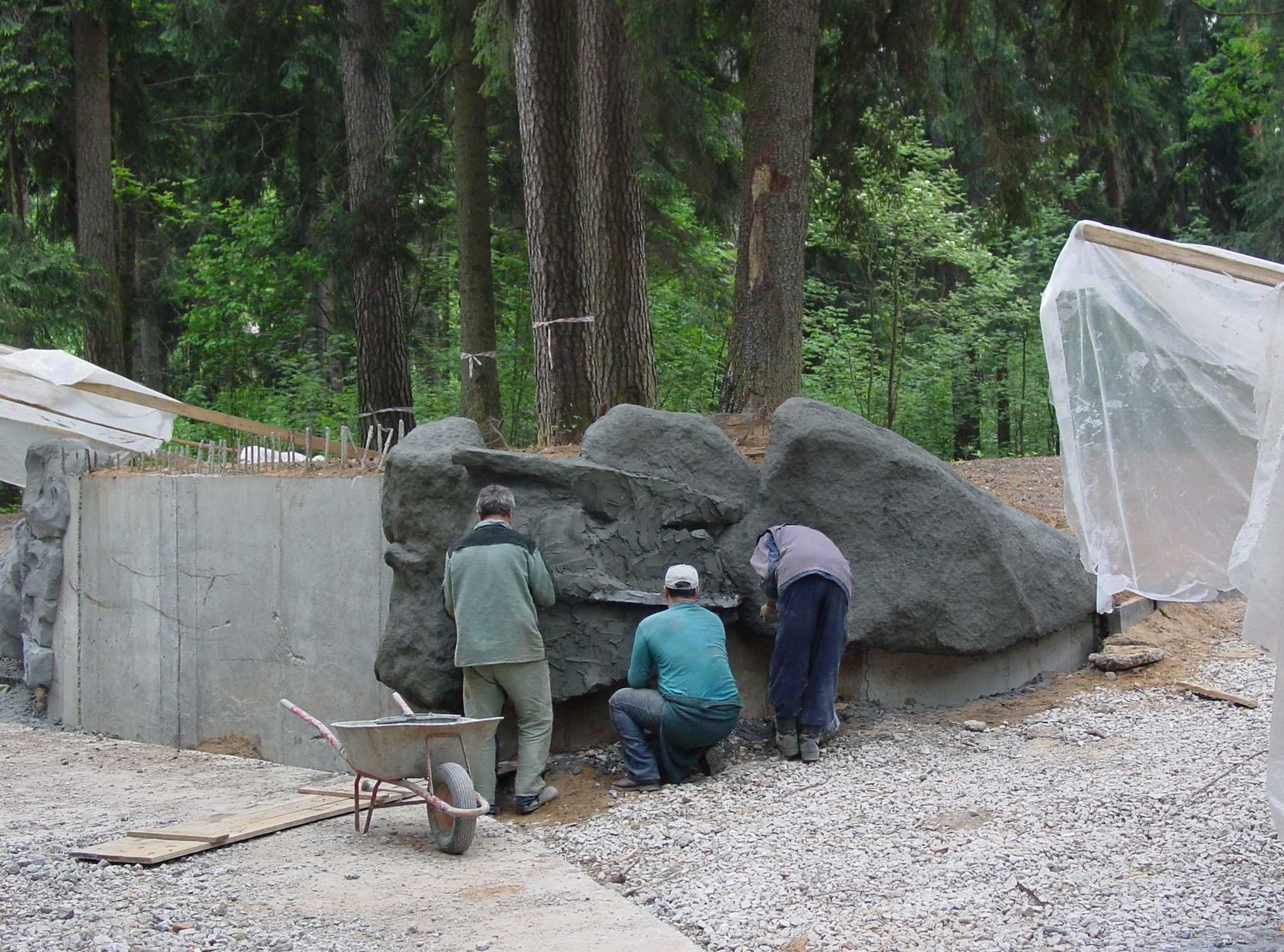 Декоративный камень: технология производства, инструкция по изготовлению искусственных на основе гипса и цемента своими руками
