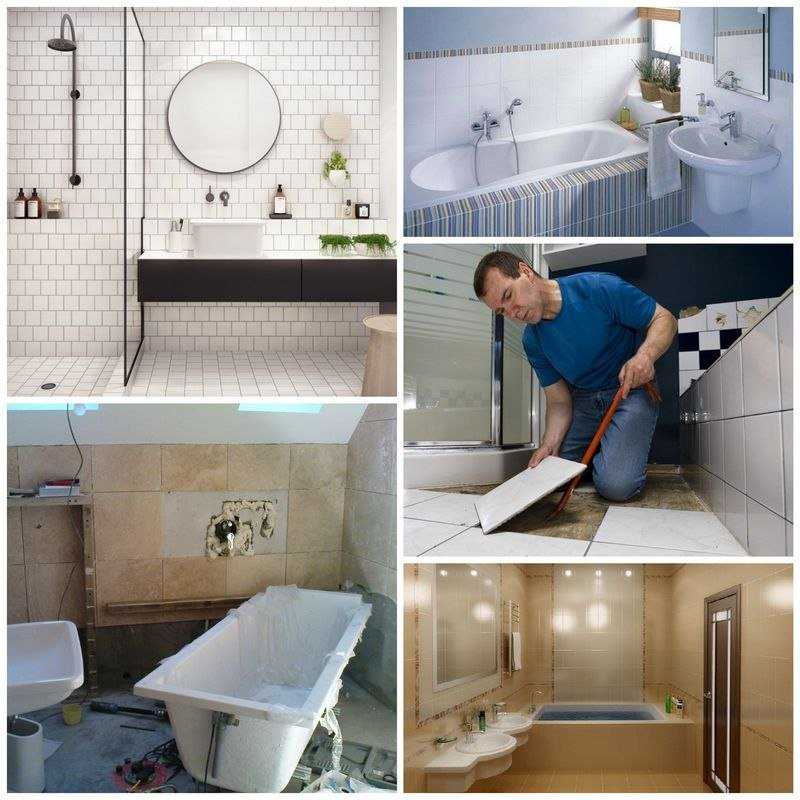 🚽 ремонт ванной и туалета эконом- и премиум-класса и пошаговая инструкция