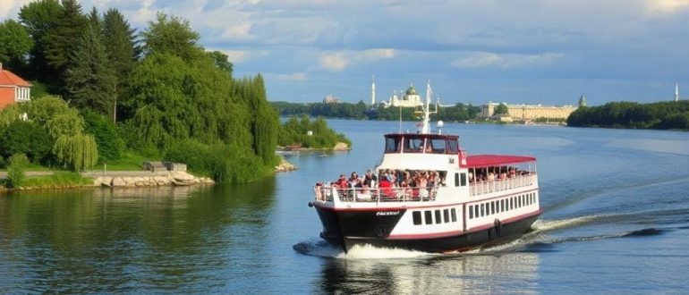 Экскурсия на теплоходе по Неве и Финскому заливу: Петербург с воды, без спешки и суеты