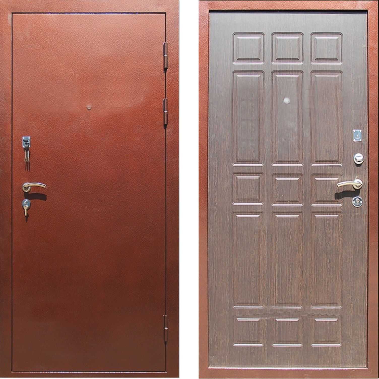 Чем покрасить входную металлическую дверь: виды краски и правила нанесения