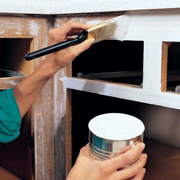 Как покрасить кухонный гарнитур: 6 этапов покраски и инструкции