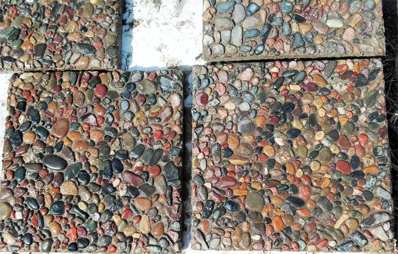 Технология изготовления мытого бетона — что это такое, особенности