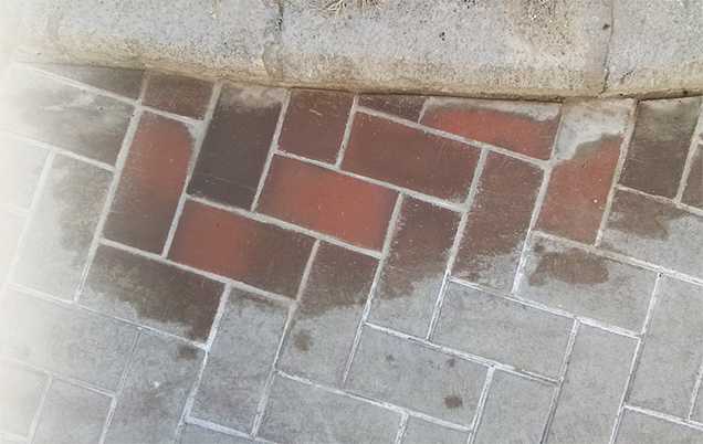 Рекомендации: чем отмыть тротуарную плитку от цемента после укладки