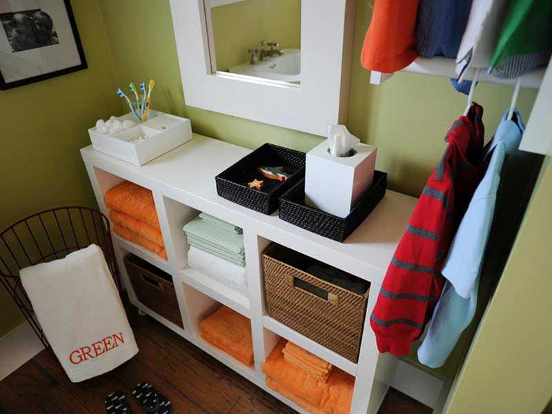10 идей для хранения вещей в маленькой квартире