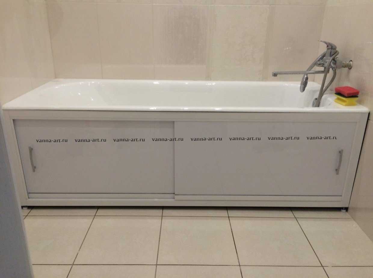 Экран для ванны своими руками из панелей: инструкция, разбор нюансов установки