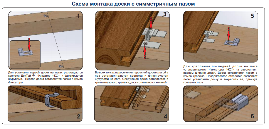 Укладка террасной доски из лиственницы: инструкция для новичков