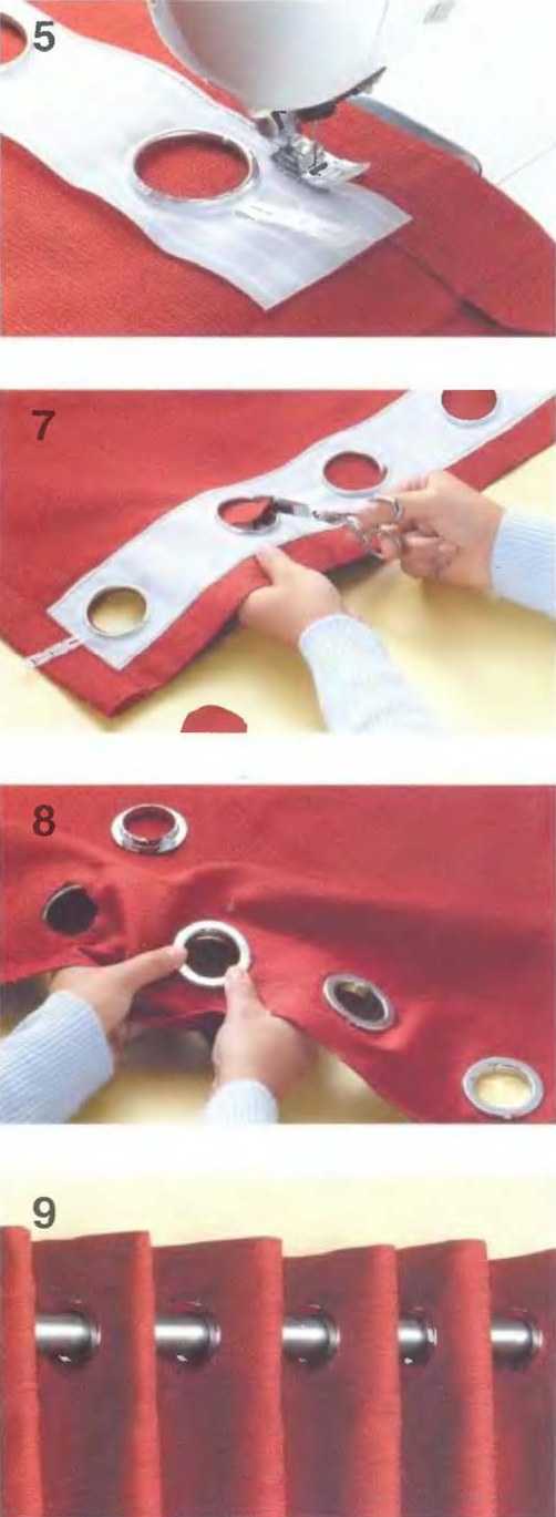 Как подшить шторы своими руками правильно в домашних условиях на швейной машинке