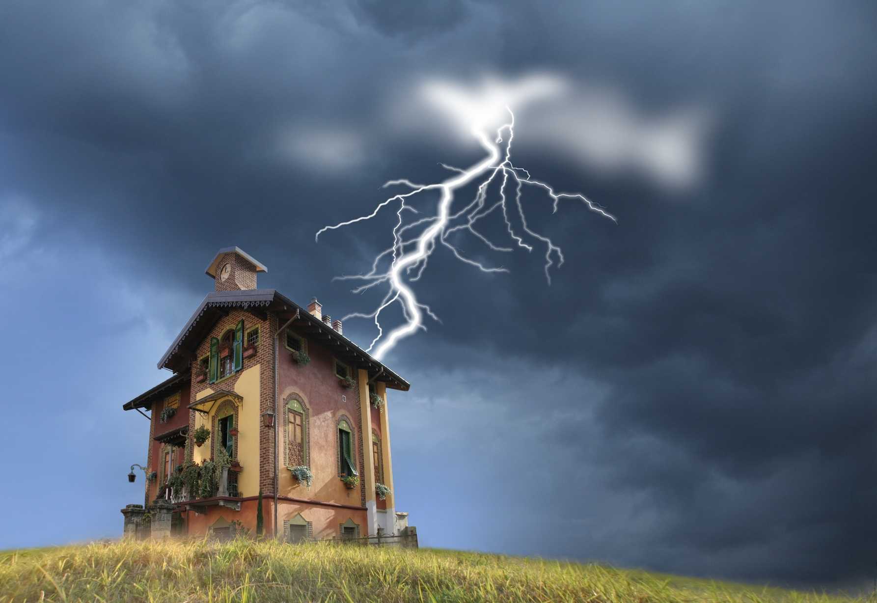 Как защитить дом от удара молнии - дом43 киров