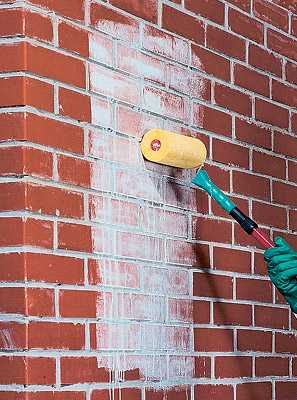 Фасадная краска по кирпичу для наружных работ: технология подготовки кирпичного фасада к покраске снаружи + фото