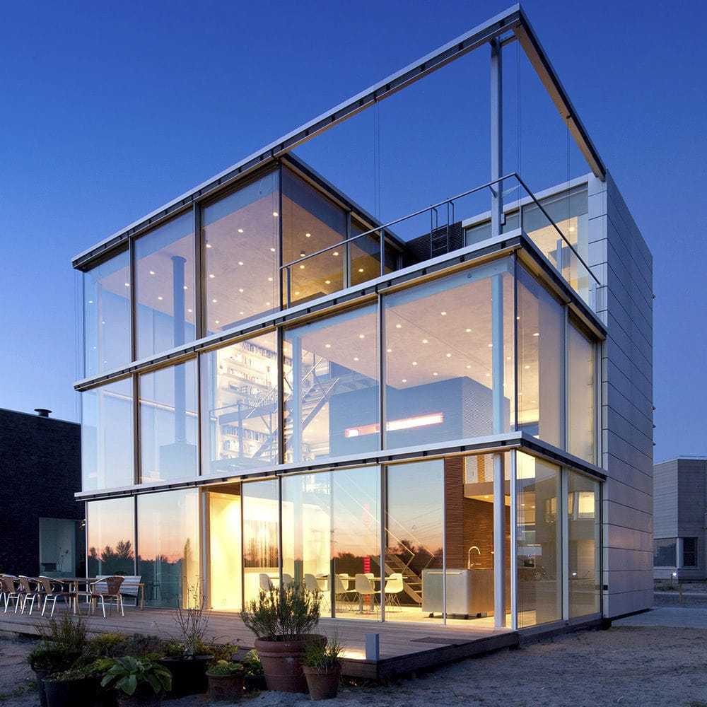Частный дом из стекла – все за и против чудо стеклянного дома: советы +видео