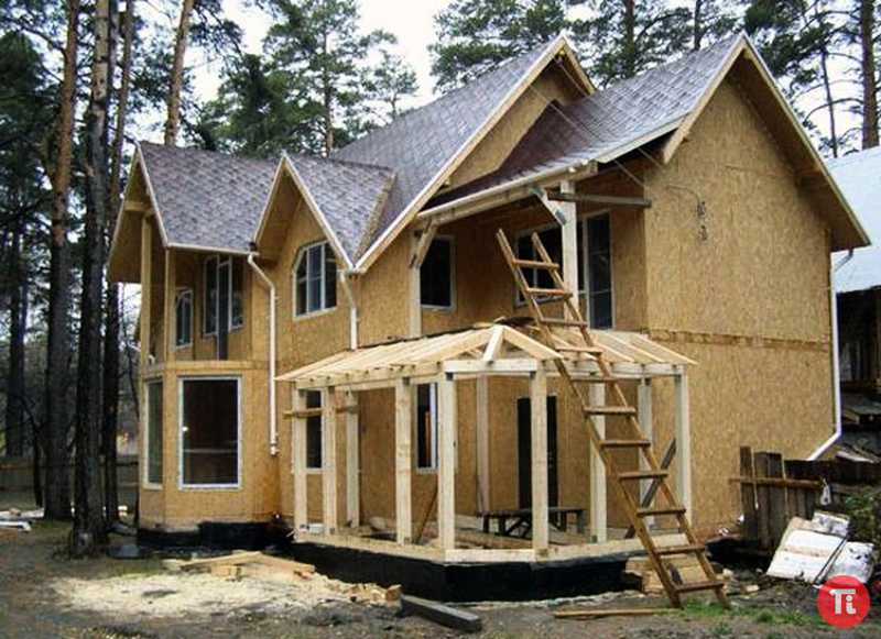 Технология строительства каркасных домов, канадская технология