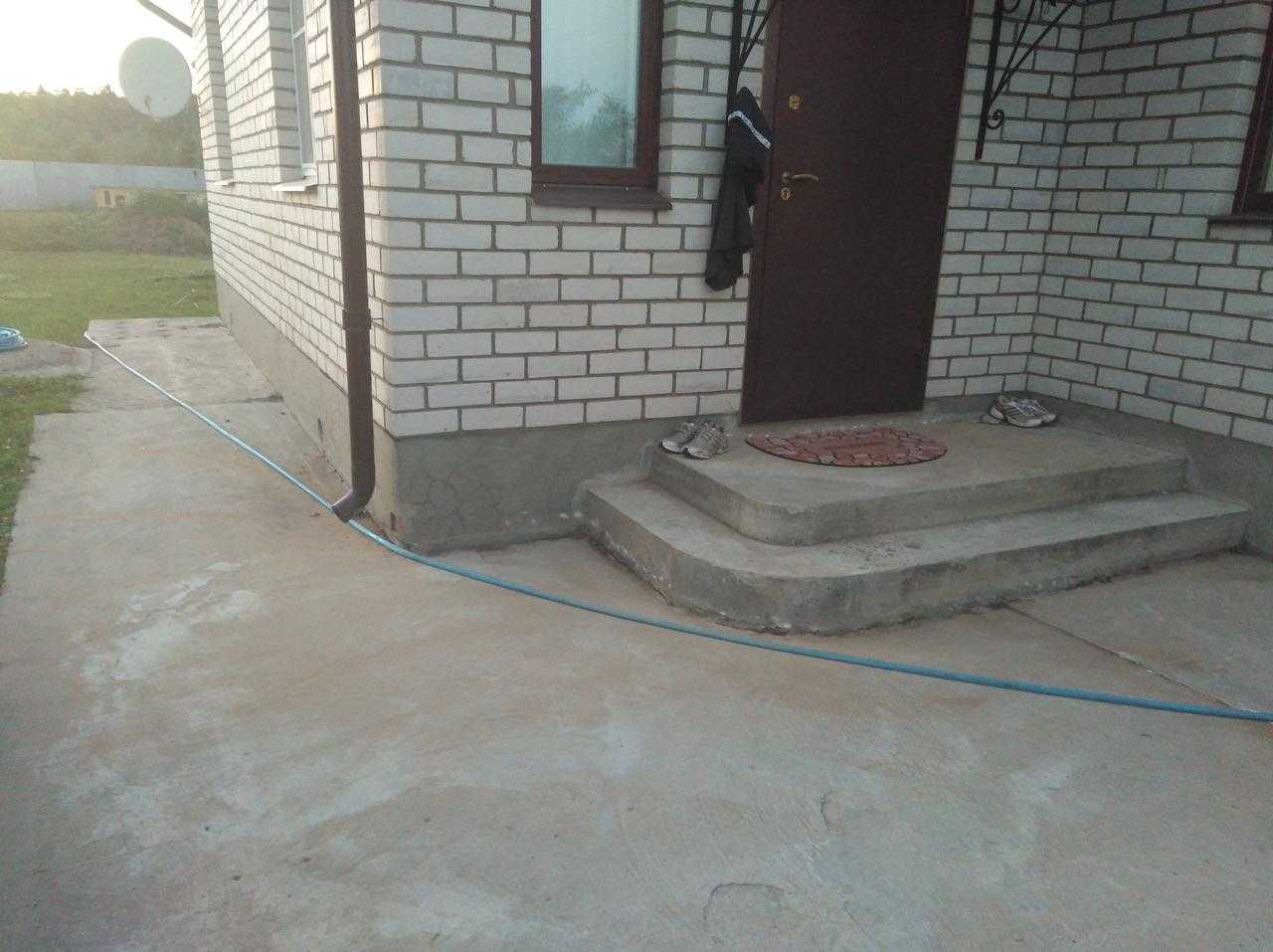Укладка тротуарной плитки на бетонное основание - описание технологии