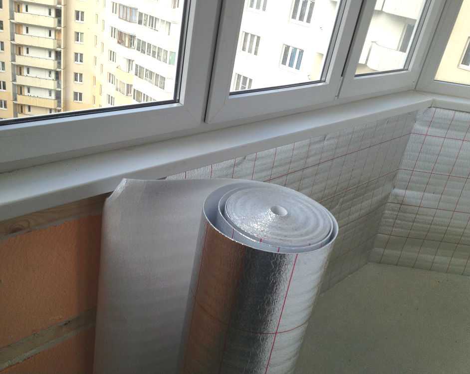 Фольгированный утеплитель для стен внутри дома