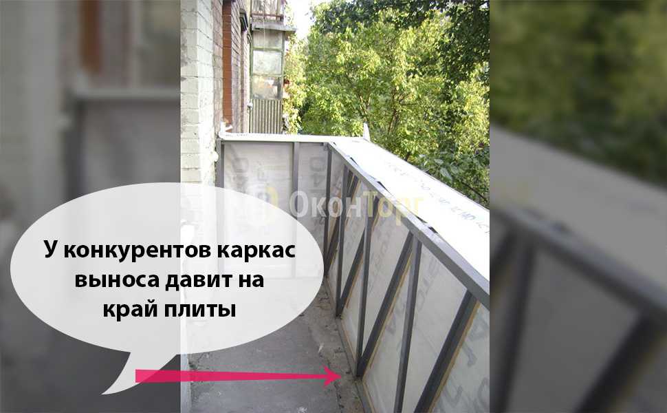 Как крепится балконная плита в панельном доме