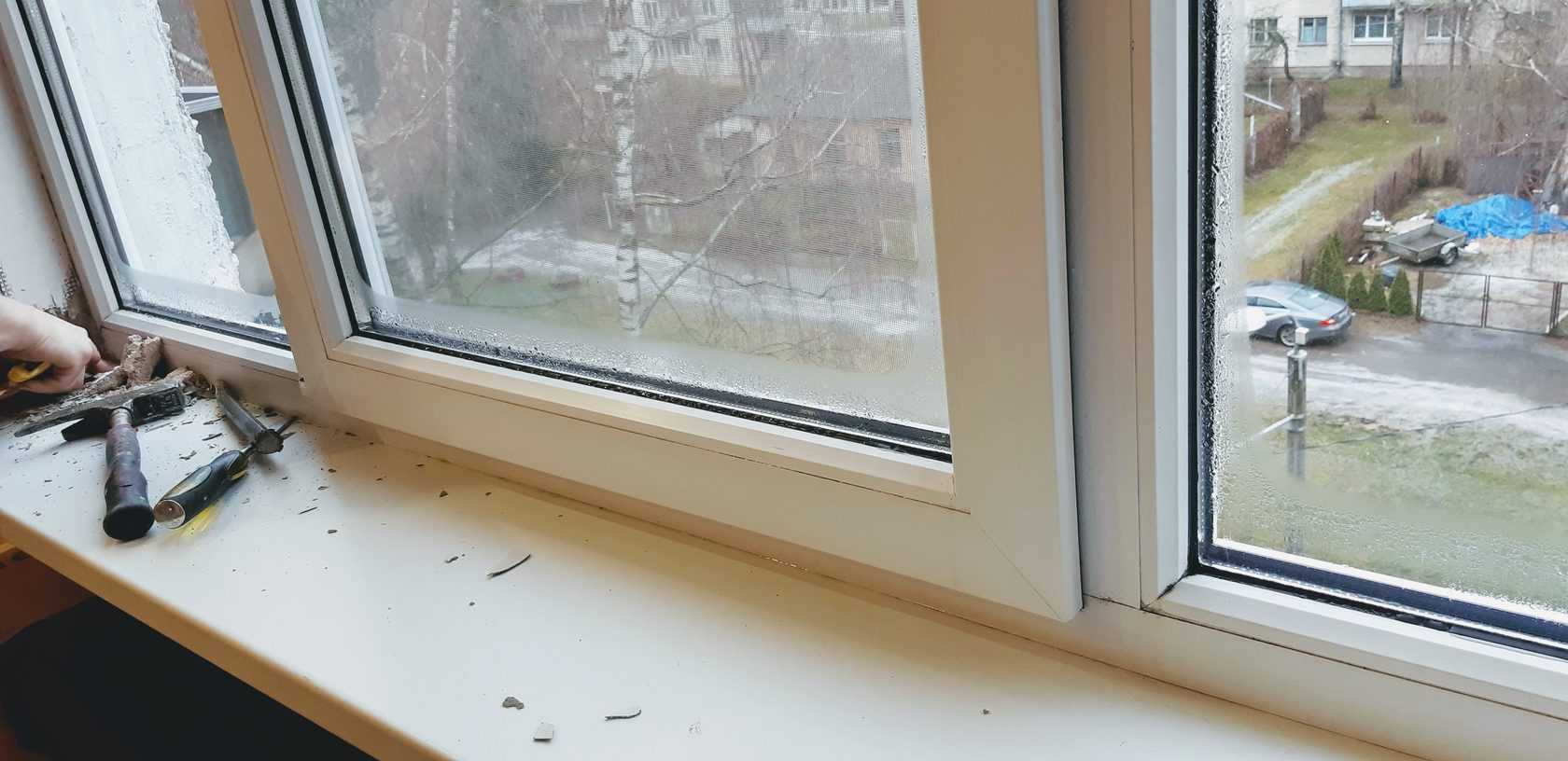 Теплоизоляция окна