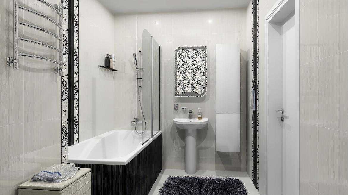 Обои для ванной комнаты: фото и обзор моющих и влагостойких отделочных материалов