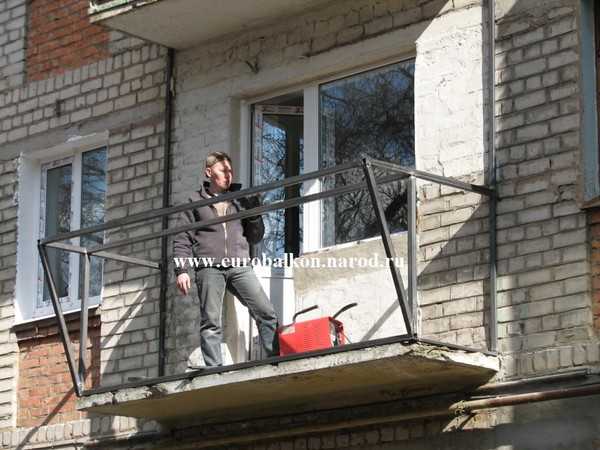 Нагрузка на балконную плиту в кирпичном доме