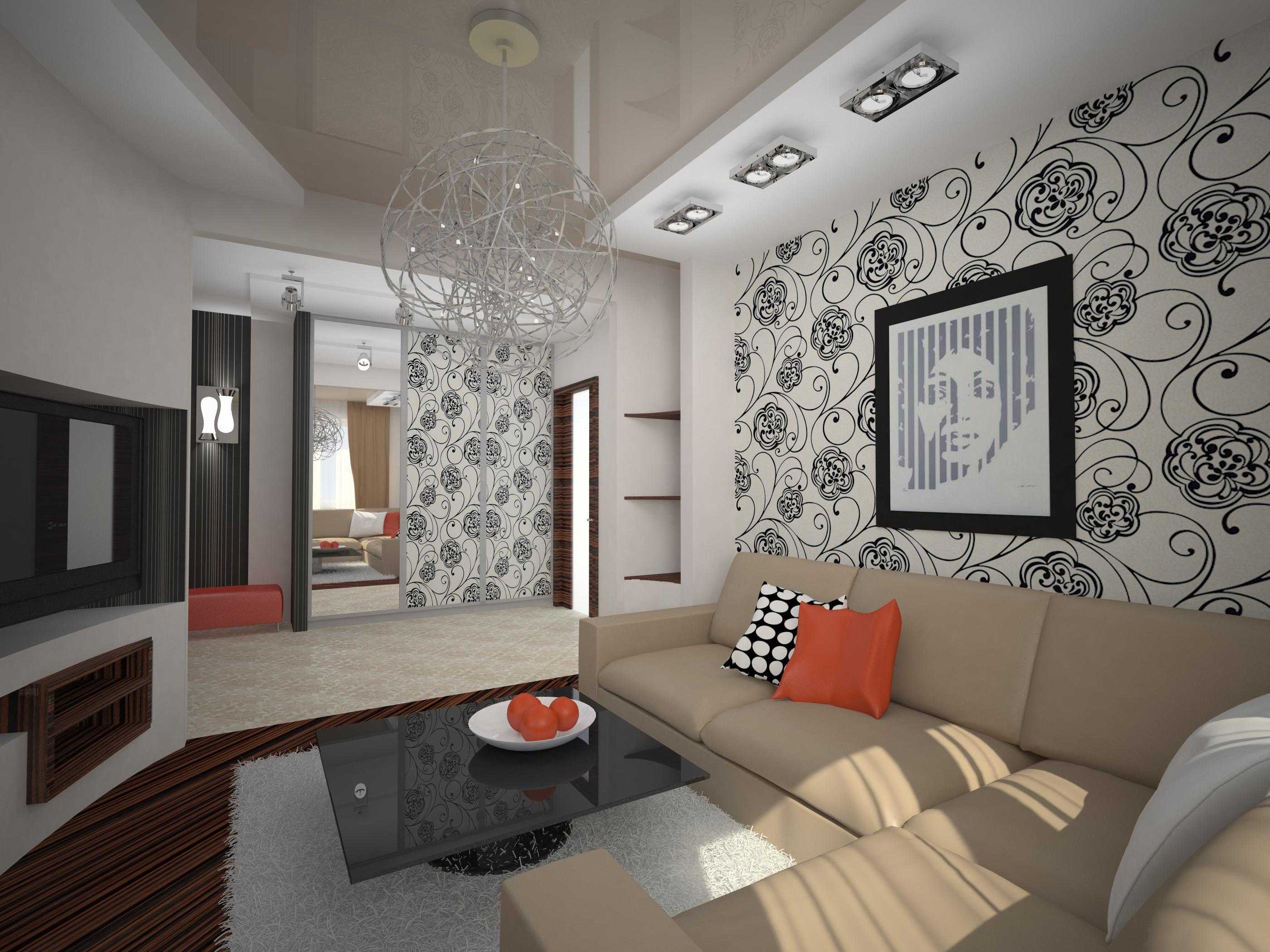 Дизайн комнаты 15 кв м в однокомнатной квартире: фото и видео