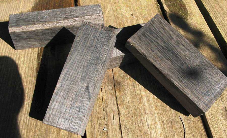 Мореная древесина для мебели или паркета своими руками