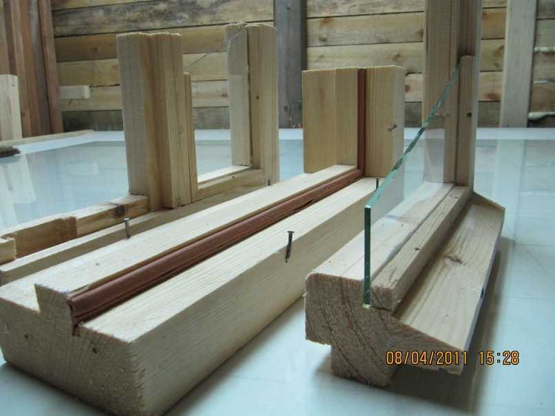 Изготовление деревянных оконных рам