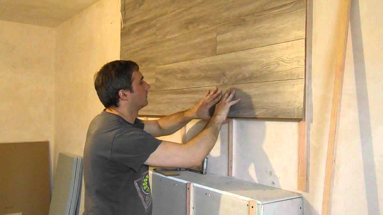 Как обыграть ламинат на стене в интерьере. фото дизайна отделки стен ламинатом